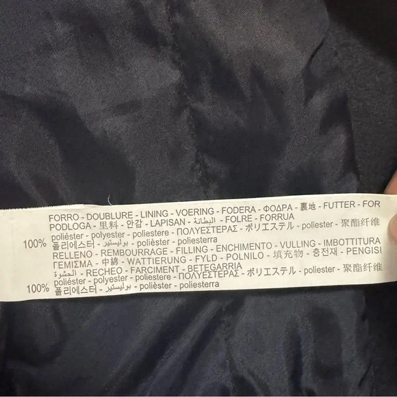 Zara Baby Girl Black and Cream Long Sleeve Jacket - Picture 11 of 12